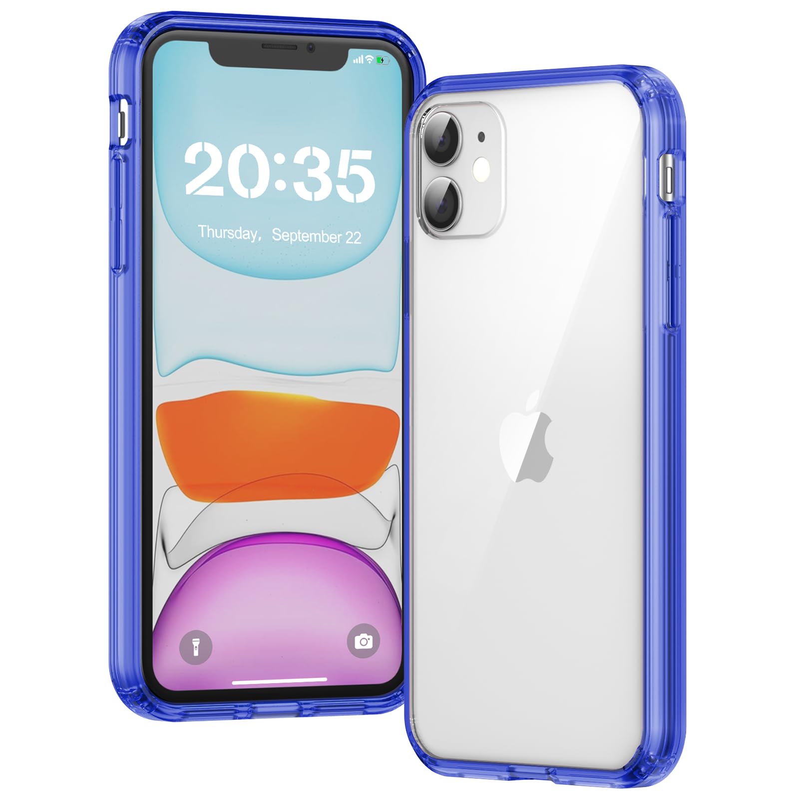 Clear Case for iPhone 15, Ultra Thin, Shockproof TPU Cover, Anti-Yellowing, Crystal Clear, Phone Case for Apple iPhone 15 - Clear — view 81