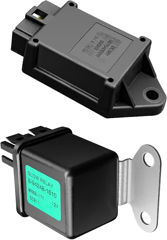 Glow Plug Relay Controller Kit Fit for Kubota D905 D902 L3710 | Replace 16415-65600 16415-65660 16415-65662 1641565600 1641565660 1641565662