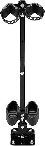 Miniatura 8 de HECASA Estante universal para UTV, camioneta, montaje vertical en el suelo, soporte ajustable para pistola