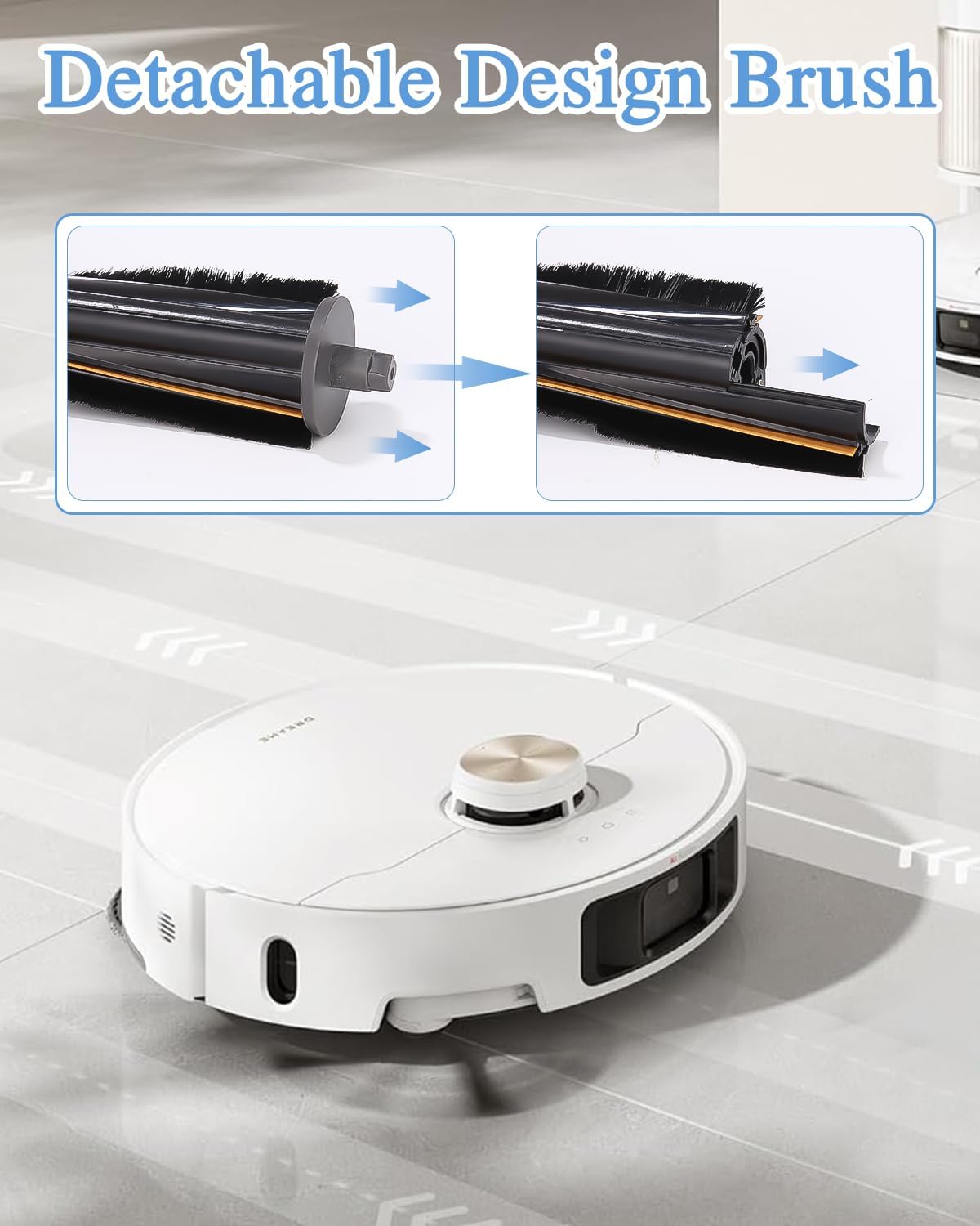 Szczotka TriCut do odkurzacza Dreame X40 Ultra Complete/L40 Ultra/X40 Master/X30 Ultra/L20 Ultra/L20 Ultra Complete/L10s Ultra/L10s Pro Ultra/L10s Ultra Gen 2/L10s Ultra Heat