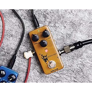 Nux NOD-1 Horseman Overdrive Pedal, pédale d’effet pour guitare électrique (2 modes, 3 contrôles : Gain, Treble, Output… - Les Beatles, Paul McCartney, John Lennon, RIngo Starr, George Harrison Nux NOD-1 Horseman Overdrive Pedal, pédale d'effet pour guitare électrique (2 modes, 3 contrôles : Gain, Treble, Output… – Image 5