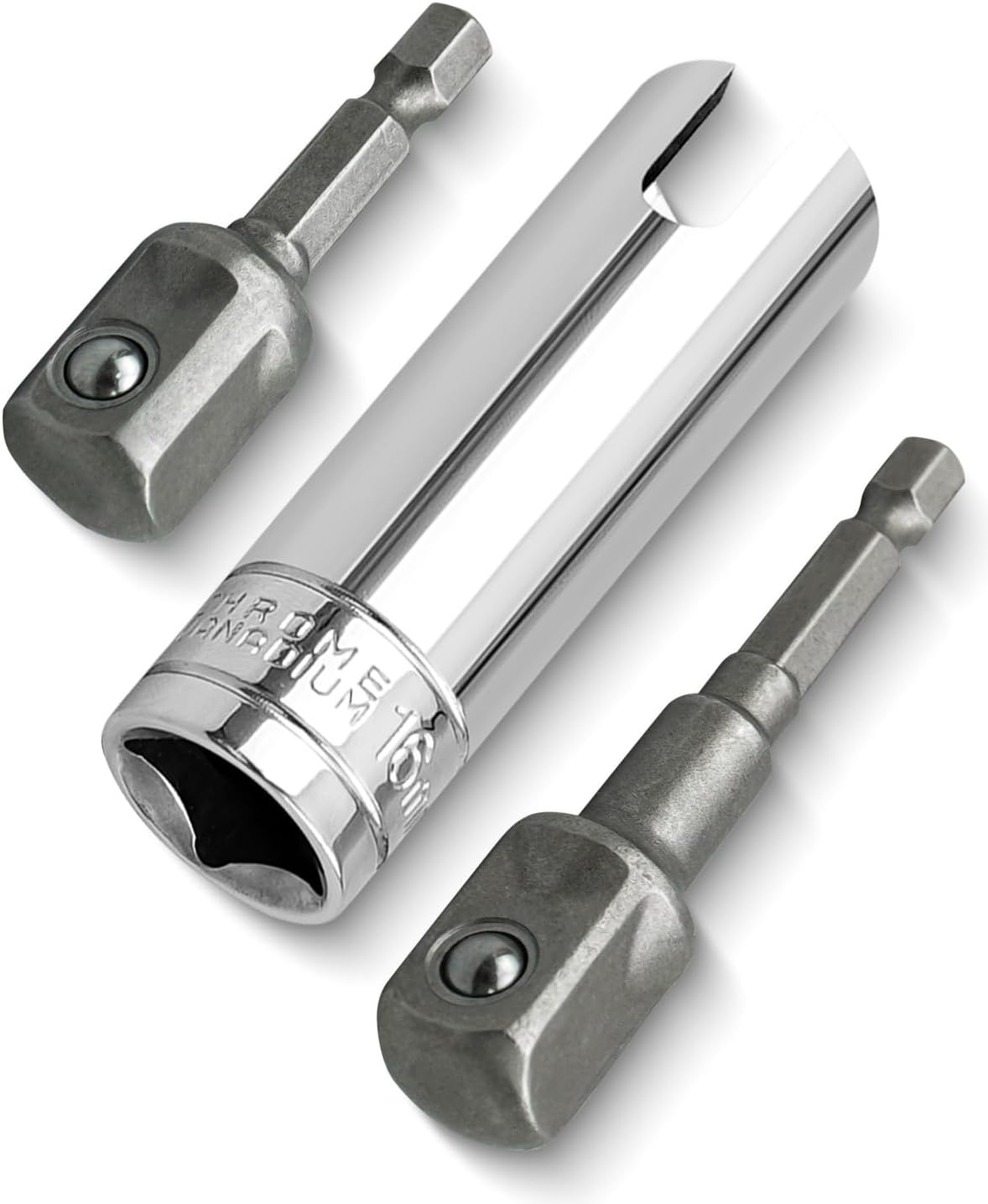 RV Scissor Jack Slotted Drill Attachment with 2 Adapter