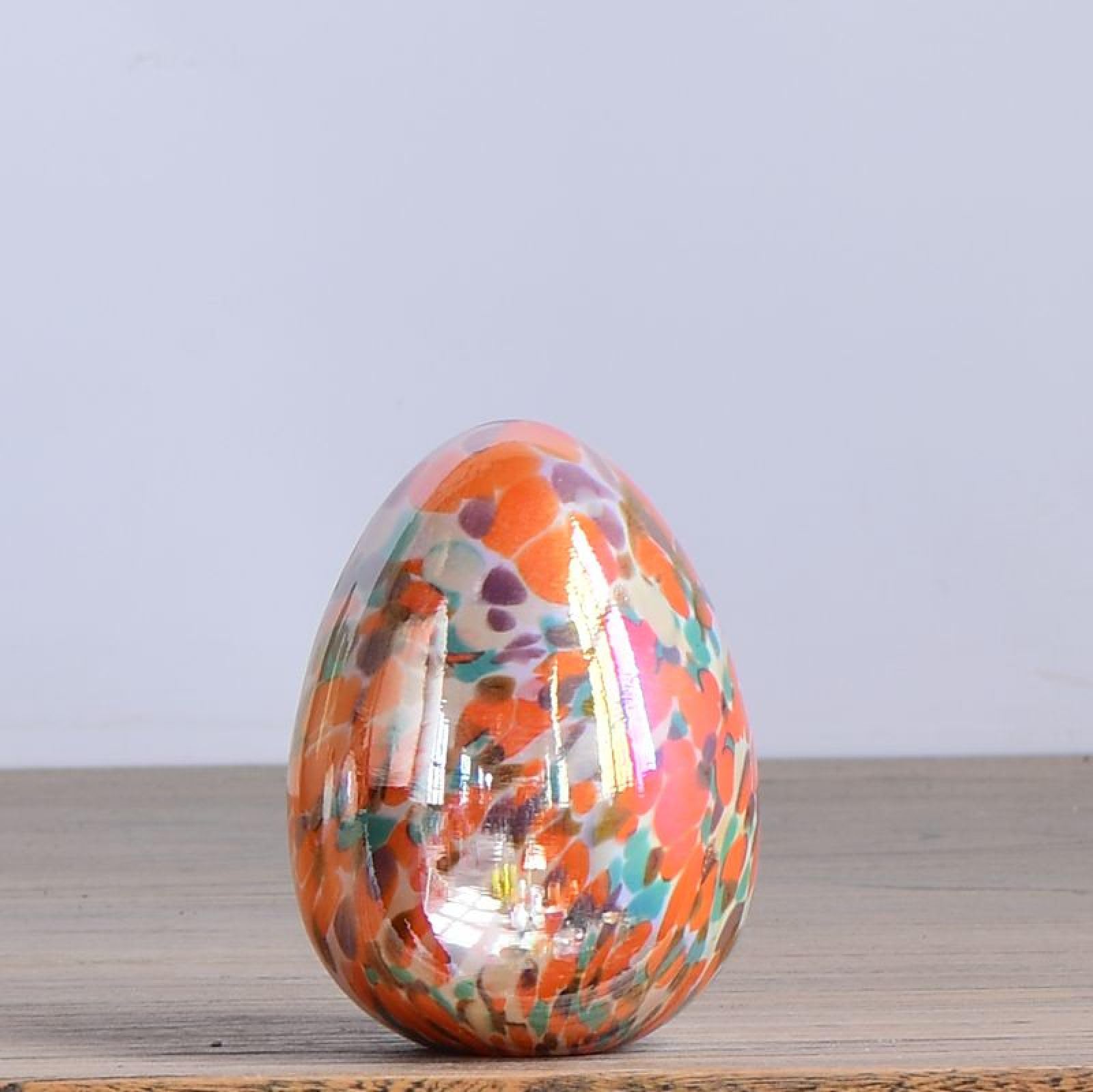 Décoration d'halloween chic en verre émaillé pour remplacer le plastique par l'artisanat