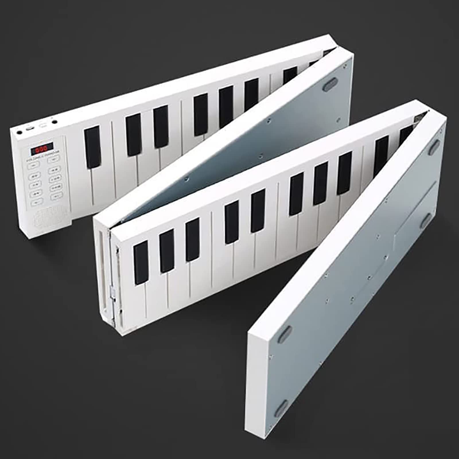 Amazon.co.jp: 折り畳み式電子ピアノ 鍵盤 88鍵 折り畳み式電子ピアノ