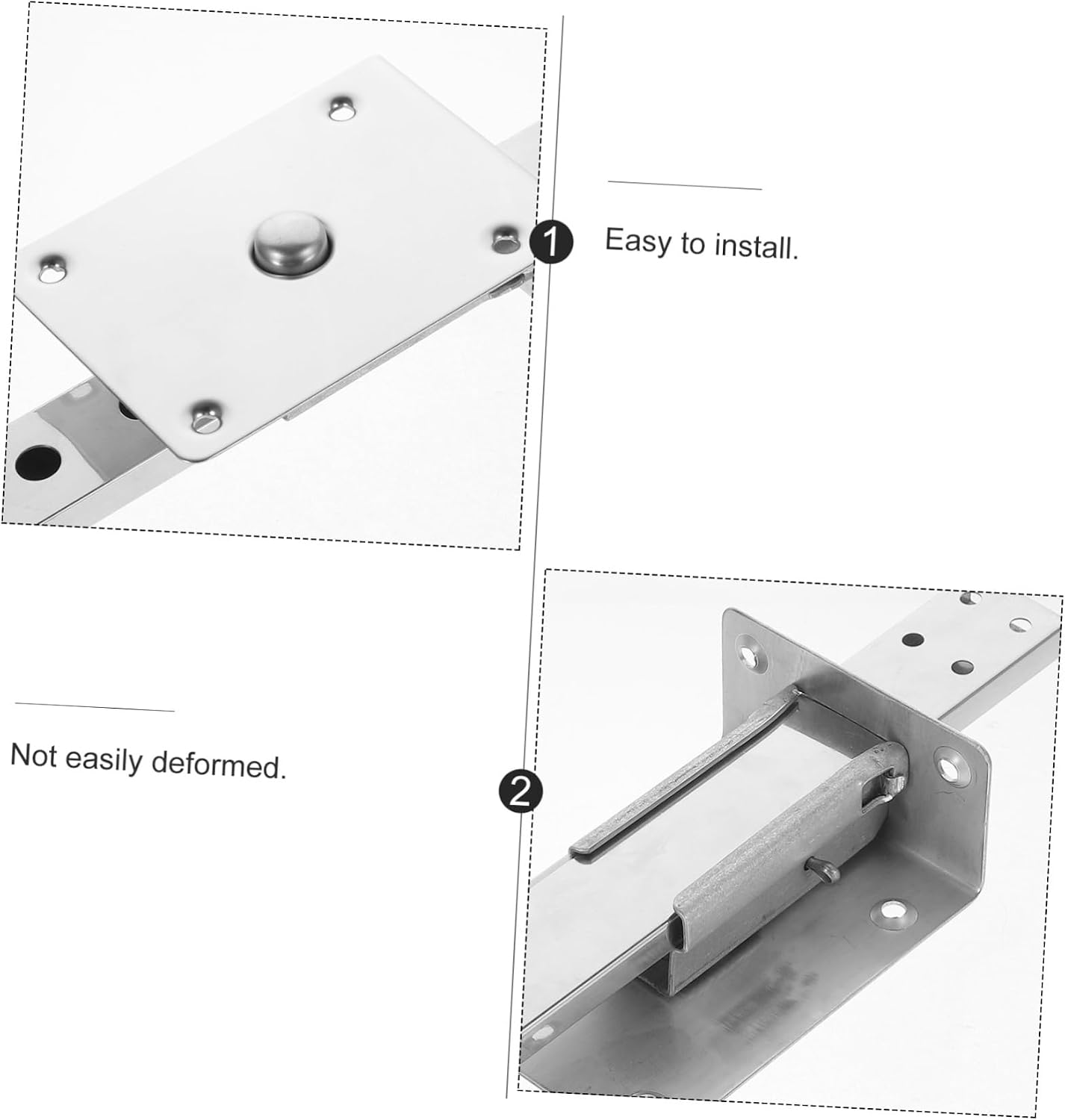 Hair Salon Barber Chair Accessories Iron Material Headrest Bracket Easy Install Lift Support for Chair