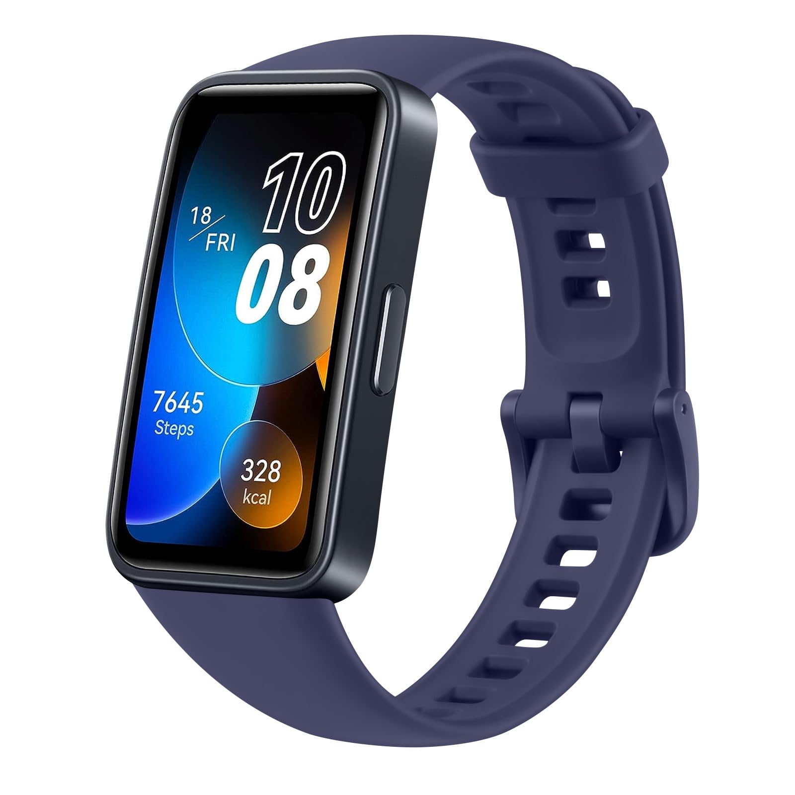 Mugust Nylon-Armband Für Huawei Band 8/9/10 – Verstellbar, Dehnbar & Atmungsaktiv | Ersatzarmband In Schwarz