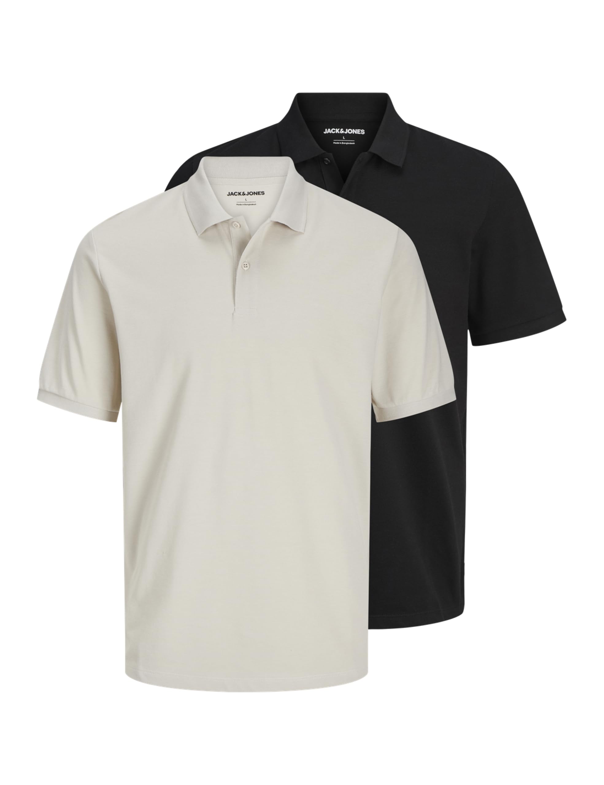 JACK & JONES Herren Jjkane Polo Ss 2Pk Mp (2er Pack)