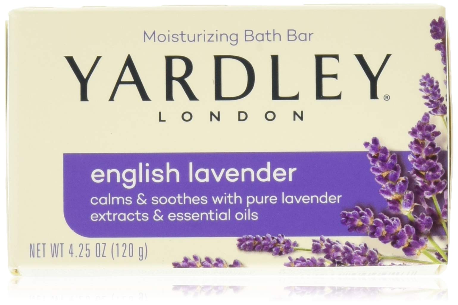 5 Yardley English Lavender Soap, 4.25 oz.