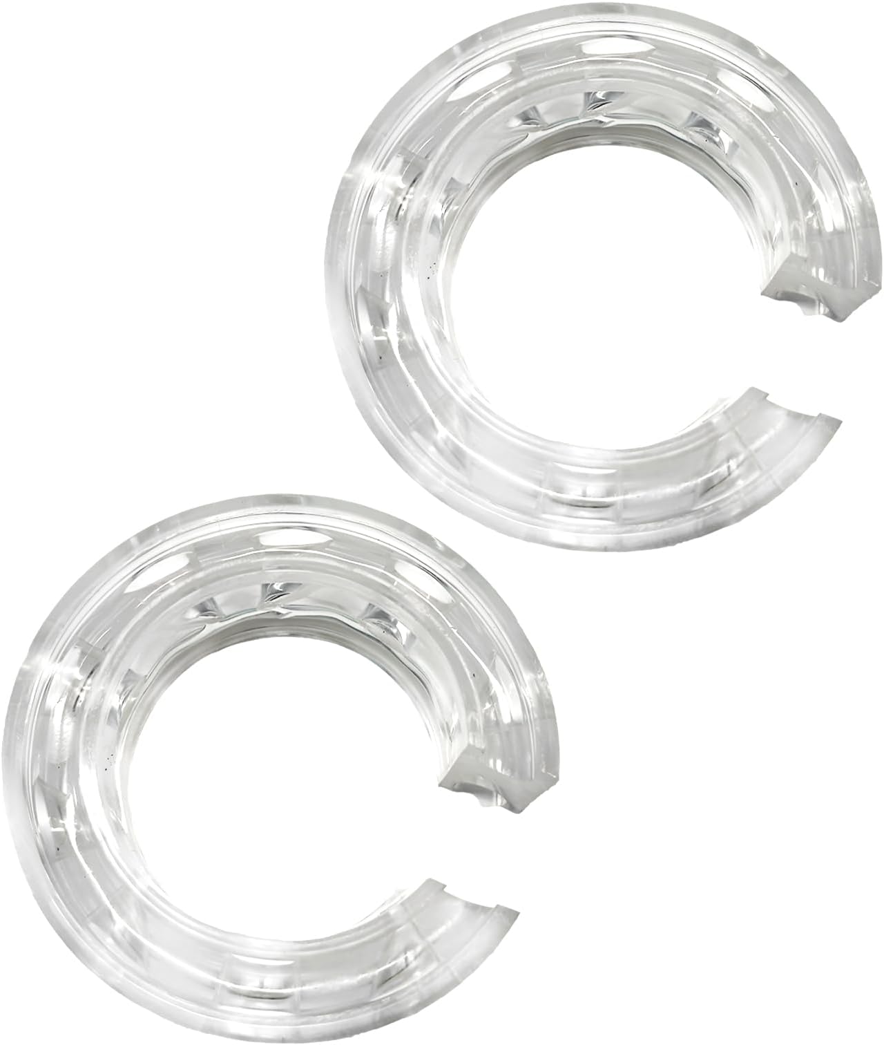 DXNQ 2 PCS Car Shock Absorber, Spring Bumper Rubber Auto Shock Buffer Power Cushion, Universal Automotive Suspension Shock Absorber A/B/C/D/E/F Type Spring Bumpers, Car Accessories (F Type)