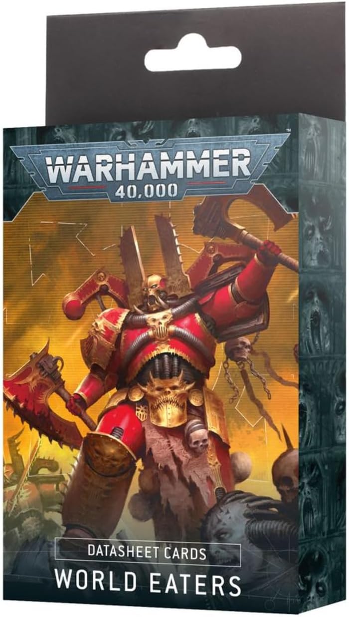 Games Workshop - Warhammer 40,000 - Datasheet Cards: World Eaters (10th Edition - 2025)