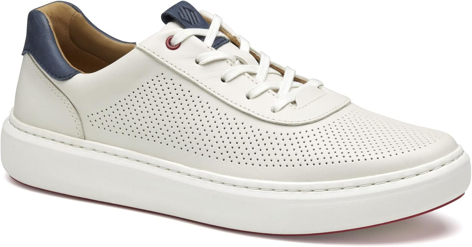 Johnston & Murphy Men's Anders Perfed U-Throat Sneaker Dress Casual Shoe