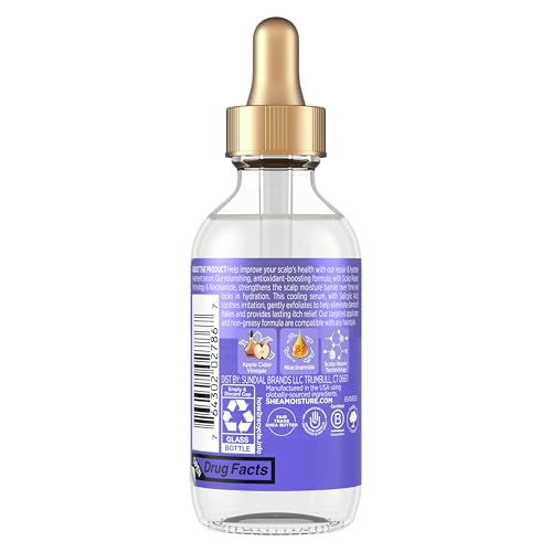 Shea Moisture Dandruff Treatment Scalp Serum Hydrates & Reduces Flakes2oz - image 2