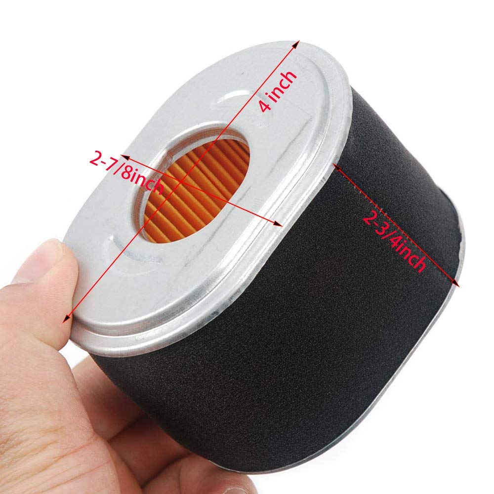Replacement 17210-ZE1-517 Air Filter Replacement for Gx140 Gx160 Gx200 5.5hp 6.hp Small Engines, Raven 212cc 24in Front-Tine Tiller, 3 Pack