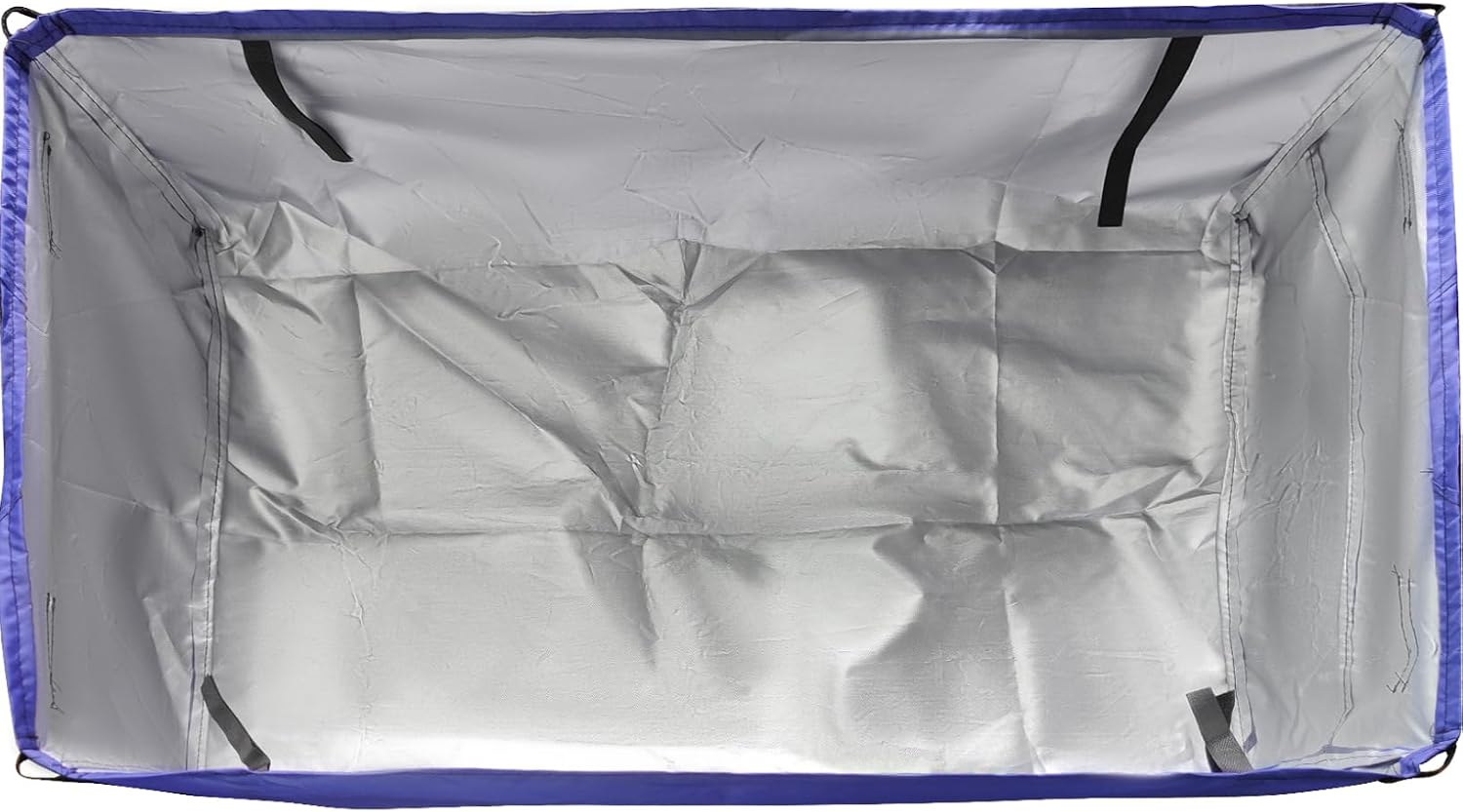 Wagon Liner 33.5x10x20 Inch Waterproof Shopping Cart Liner with Side Pockets Folding Wagon Lining Cloth Bag Replacement Fit Most Foldable Wagon, Shopping Cart Liner image 4