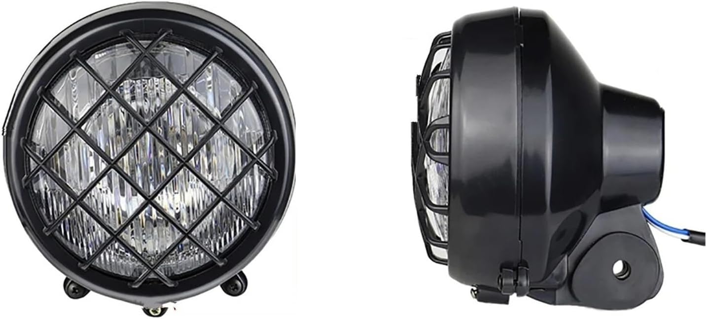 Motorcycle Head Lamp For Banshee 87-2006 70cc-150cc For 4 Wheeler Quad For Dirt Bike For ATV For Dune Buggy Front Head Light Lamp Bulbs Lights Front Headlight