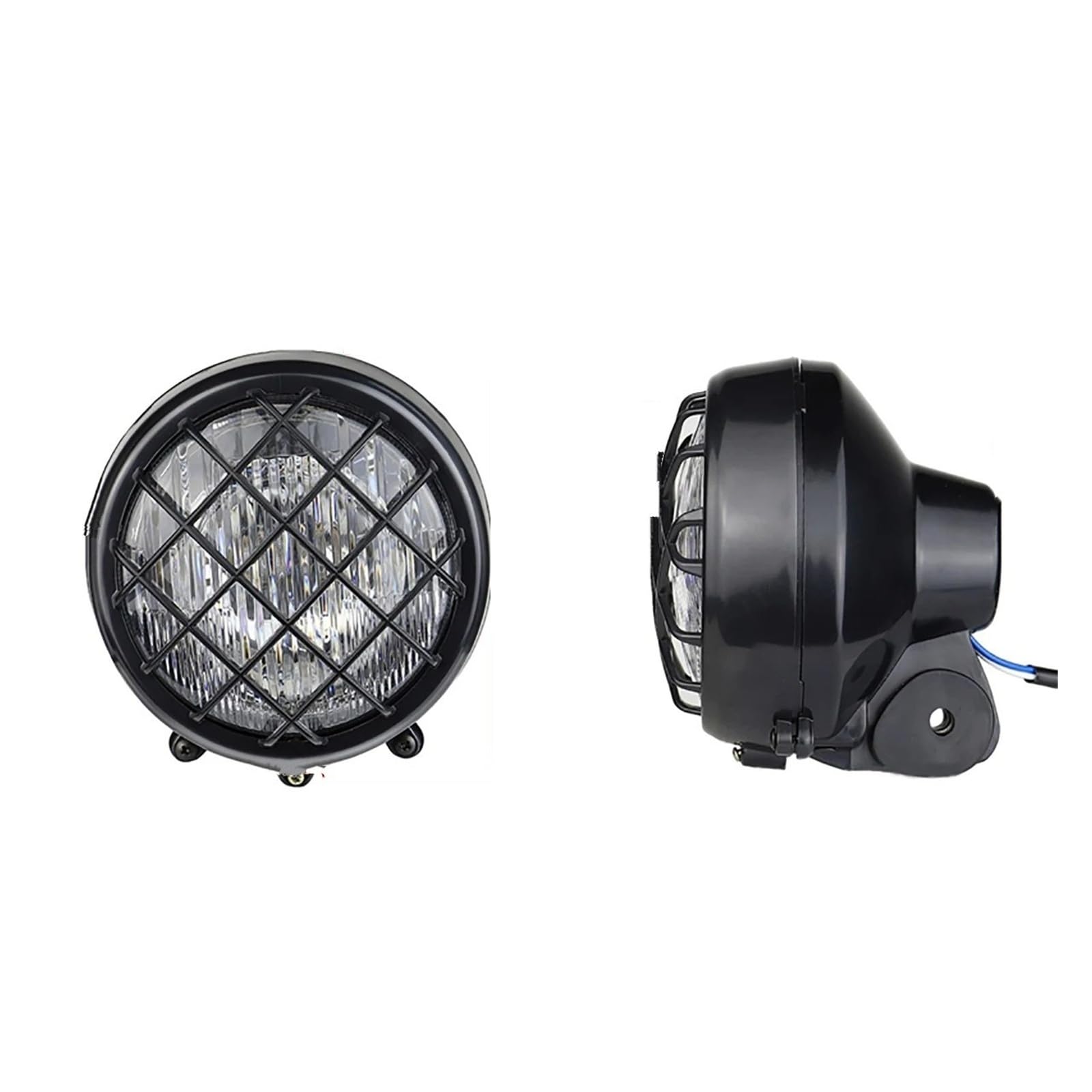 Motorcycle Head Lamp For Banshee 87-2006 70cc-150cc For 4 Wheeler Quad For Dirt Bike For ATV For Dune Buggy Front Head Light Lamp Bulbs Lights Front Headlight