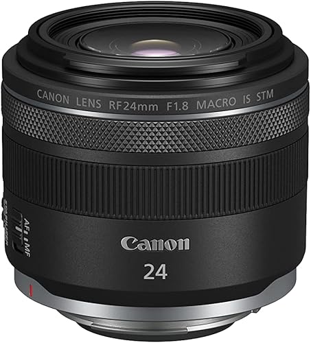 Miniatura 5 de Canon RF24mm F1.8 Macro es lente STM, gran angular, lente principal de longitud focal fija, compatible con cámaras sin espejo de la serie EOS R,