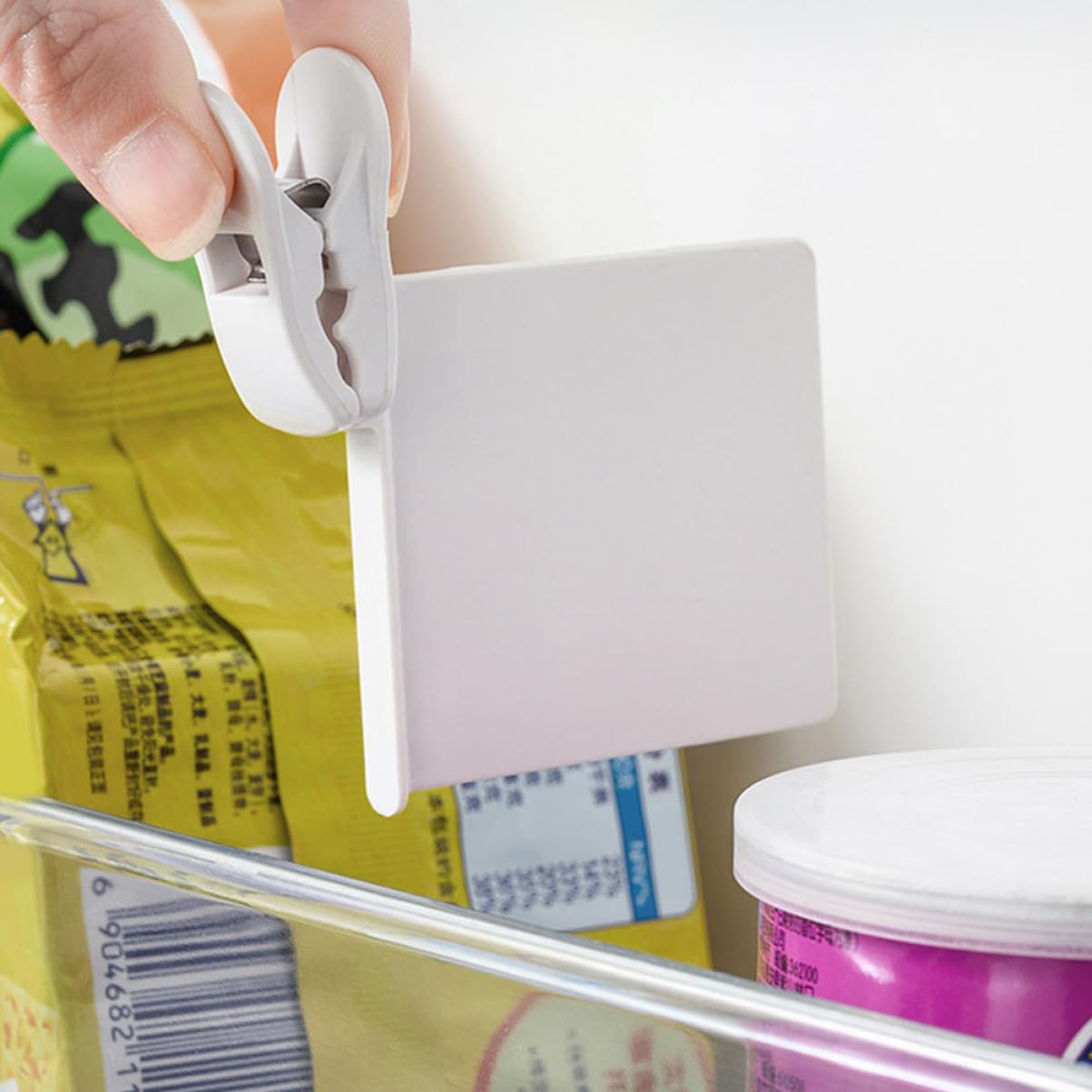 Divisori per Frigorifero 8 Pezzi ABS Bianco per Congelatore