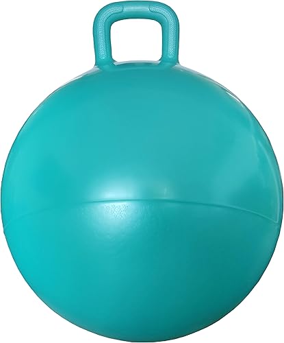 Miniatura 10 de AppleRound Hippity Hoppity - Pelota de salto con bomba de bola, bola inflable con mango, 20 pulgadas de diámetro para edades de 7 a 9 años, gorila