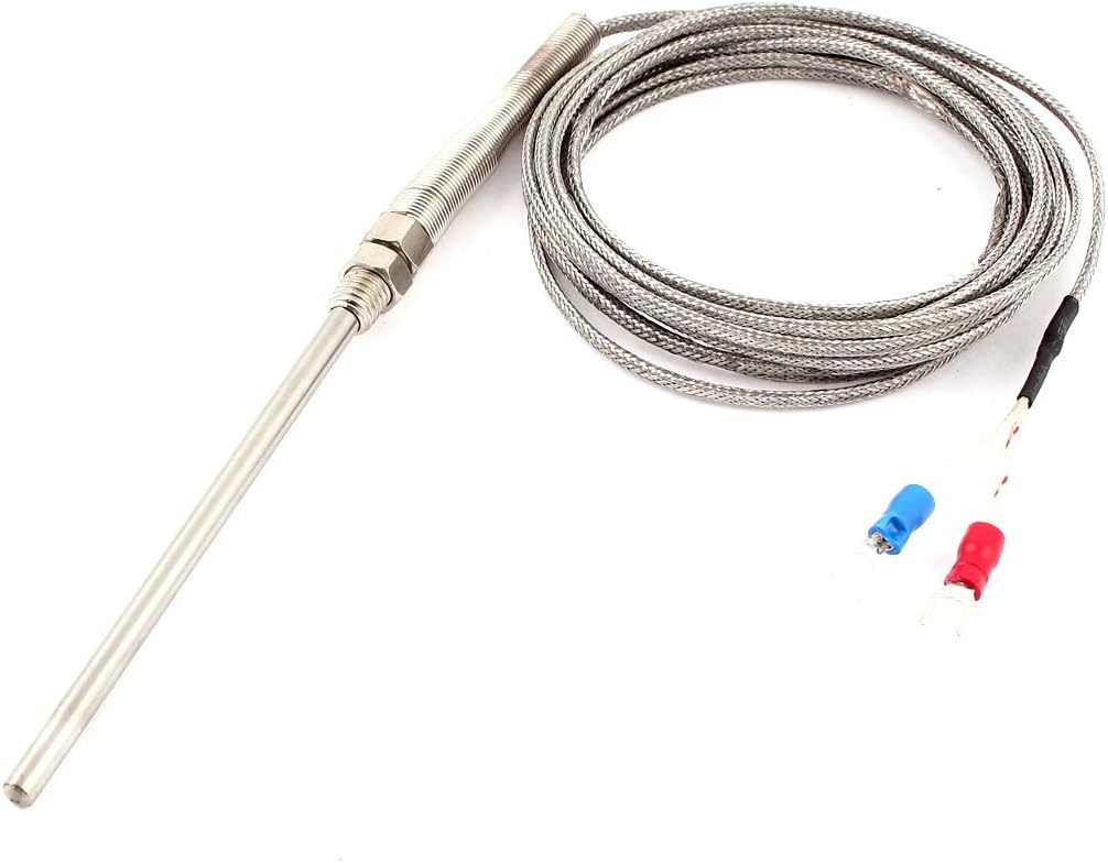 uxcell 10cm K Type 0-500C Temperature Controller Thermocouple Sensor Probe 3 Meter