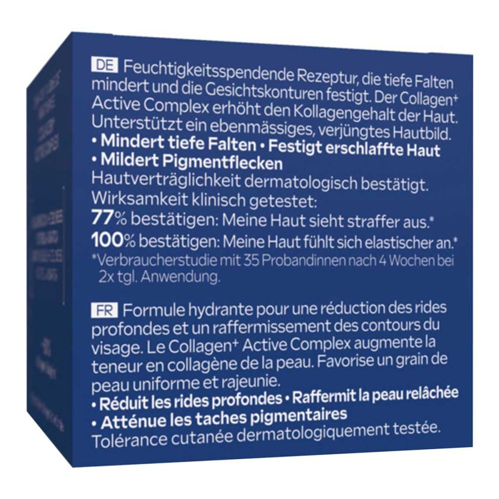 Weleda Crema Viso Giorno Contouring Genziana Blu, Riduce le Rughe Profonde, Rassoda il Collo e la Pelle Tendente al Cedimento, 40 ml
