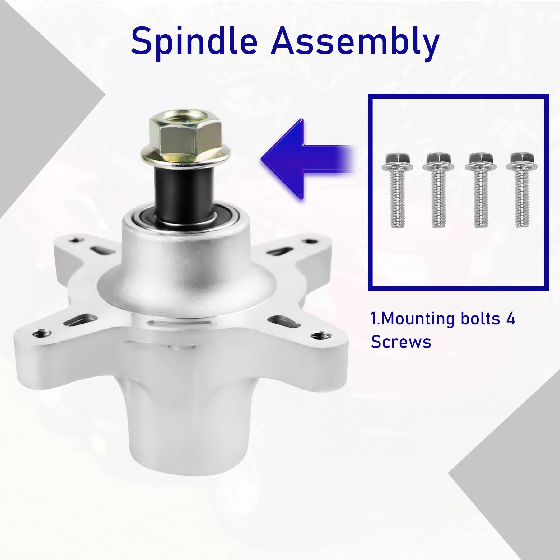 Toro Timecutter Mower Deck Parts 117-7268 Lawn Mower Spindle