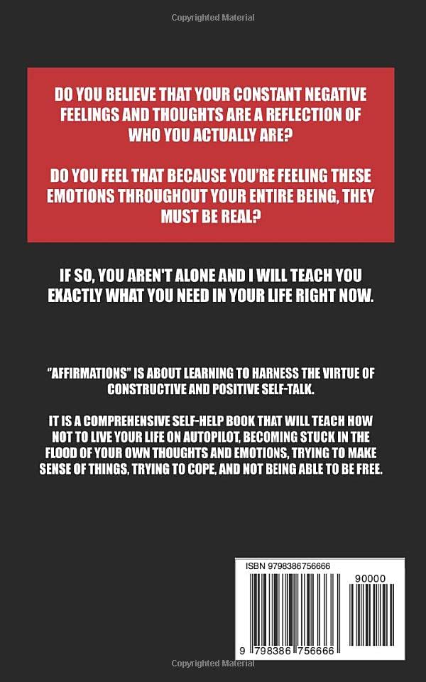 Miniatura 2 de Affirmations for Black Men Powerful Daily Affirmations to Motivate Yourself Every Day, Boost Self-Esteem, Self-Confidence, Success, Wealth and