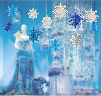 クリスマス スノーフレーク 12個 10CM 飾り 装飾 雪の結晶 キラキラ クリスマス スノーフレーク 12個 10cm 雪の結晶 オーナメント ホワイト