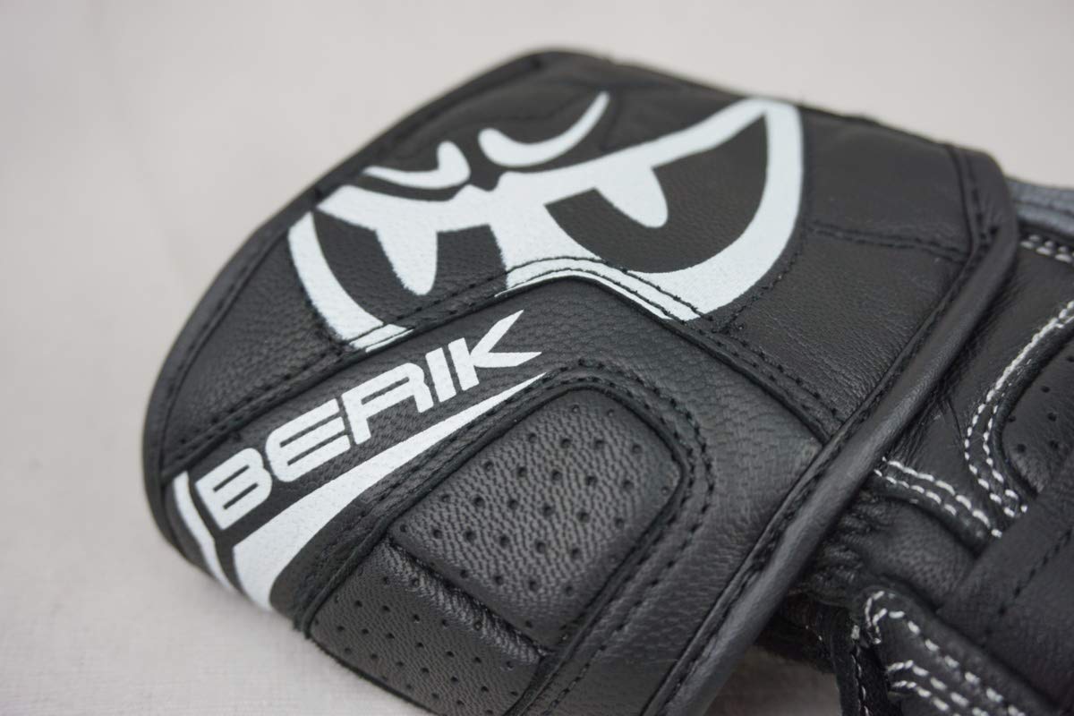 Amazon | BERIK GOAT LEATHER RACING GLOVE G-10723-BK ベリック