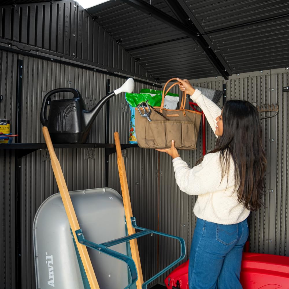 80,90サイズセット⑥ Lifetime 9.5 Ft x 7 Ft Side Entry Outdoor Storage Shed : Amazon.ca