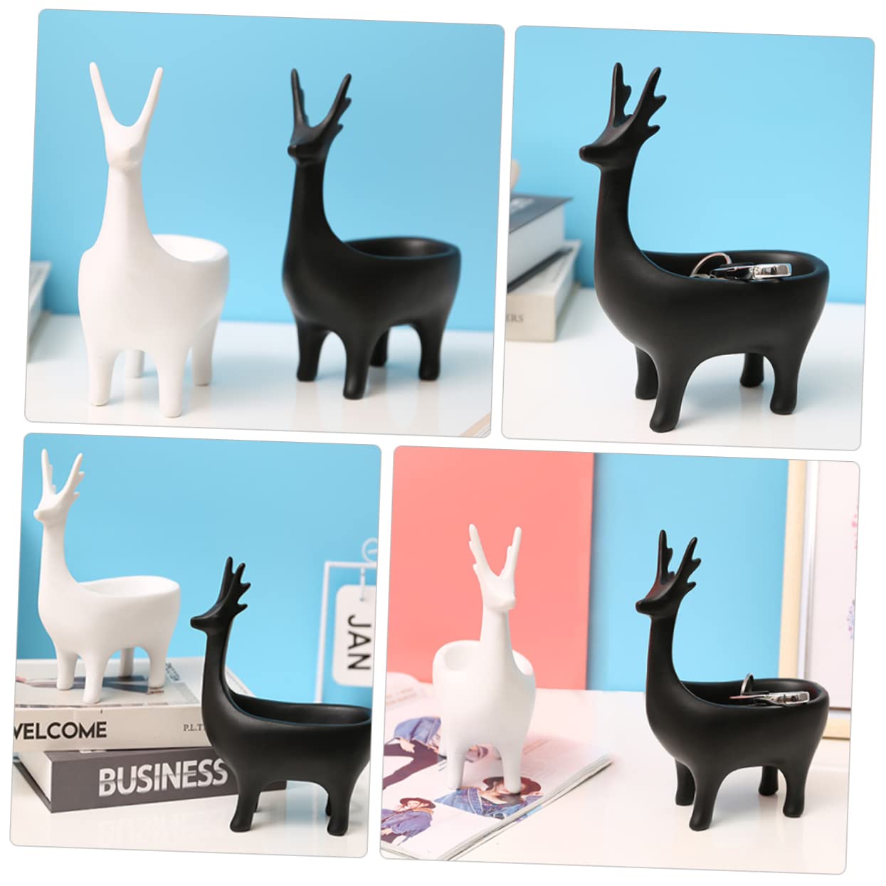 家の装飾のアイデアシンプルな子鹿の置物 【公式通販】