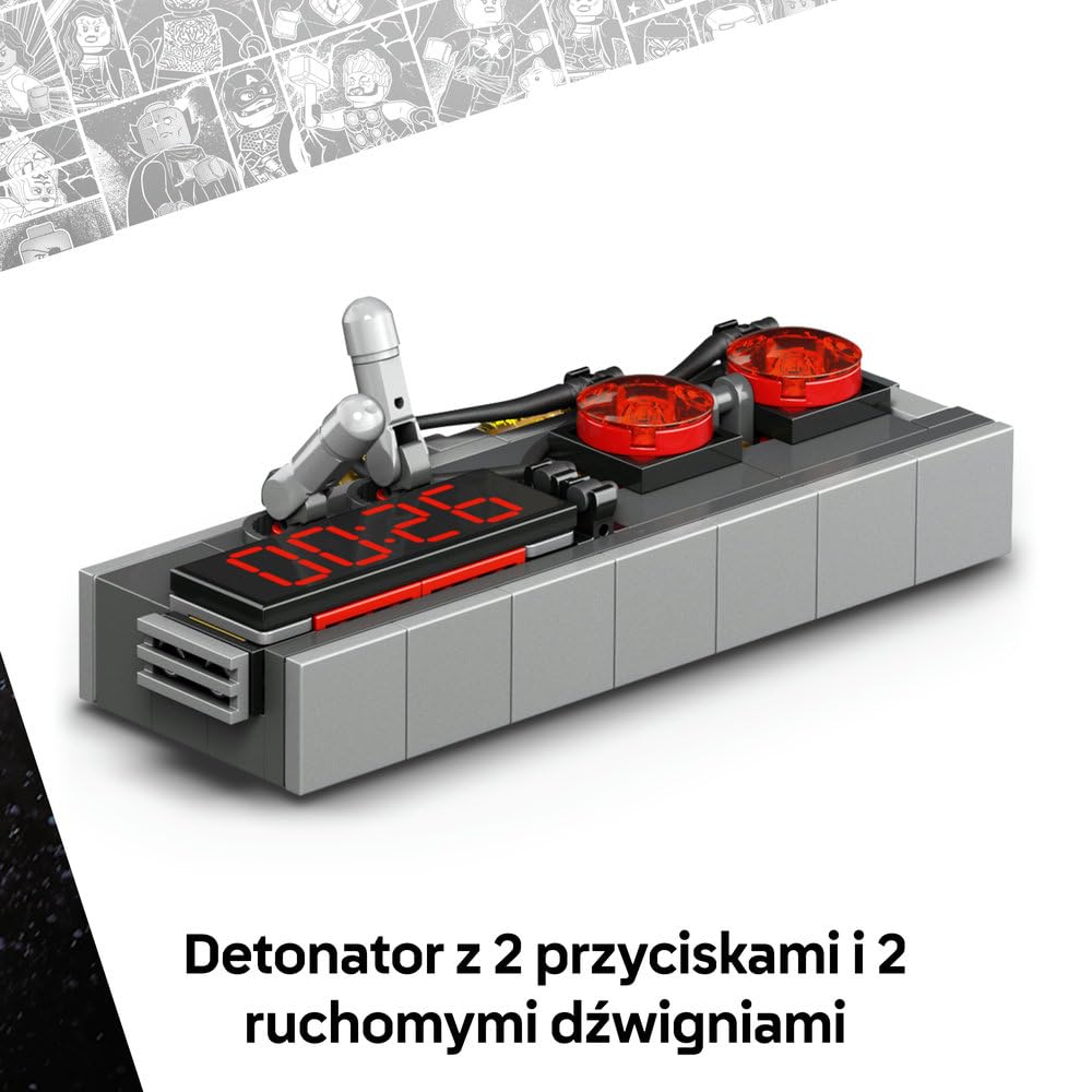 LEGO ǀ Marvel Groot w stroju Ravagera, zabawka dla dzieci do zbudowania, ruchoma figurka superbohatera z filmu Strażnicy Galaktyki Vol. 2, pomysł na prezent dla chłopców i dziewczynek od 10 lat 76341