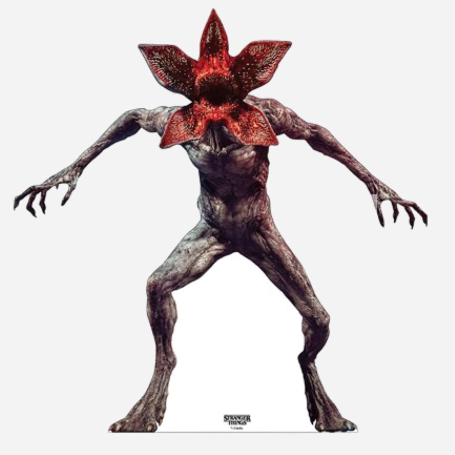 Stranger Things Demogorgon Standee – Life Size Cardboard Cutout, Official Netflix Monster Display for Parties, Halloween, Events, and Collectible Décor