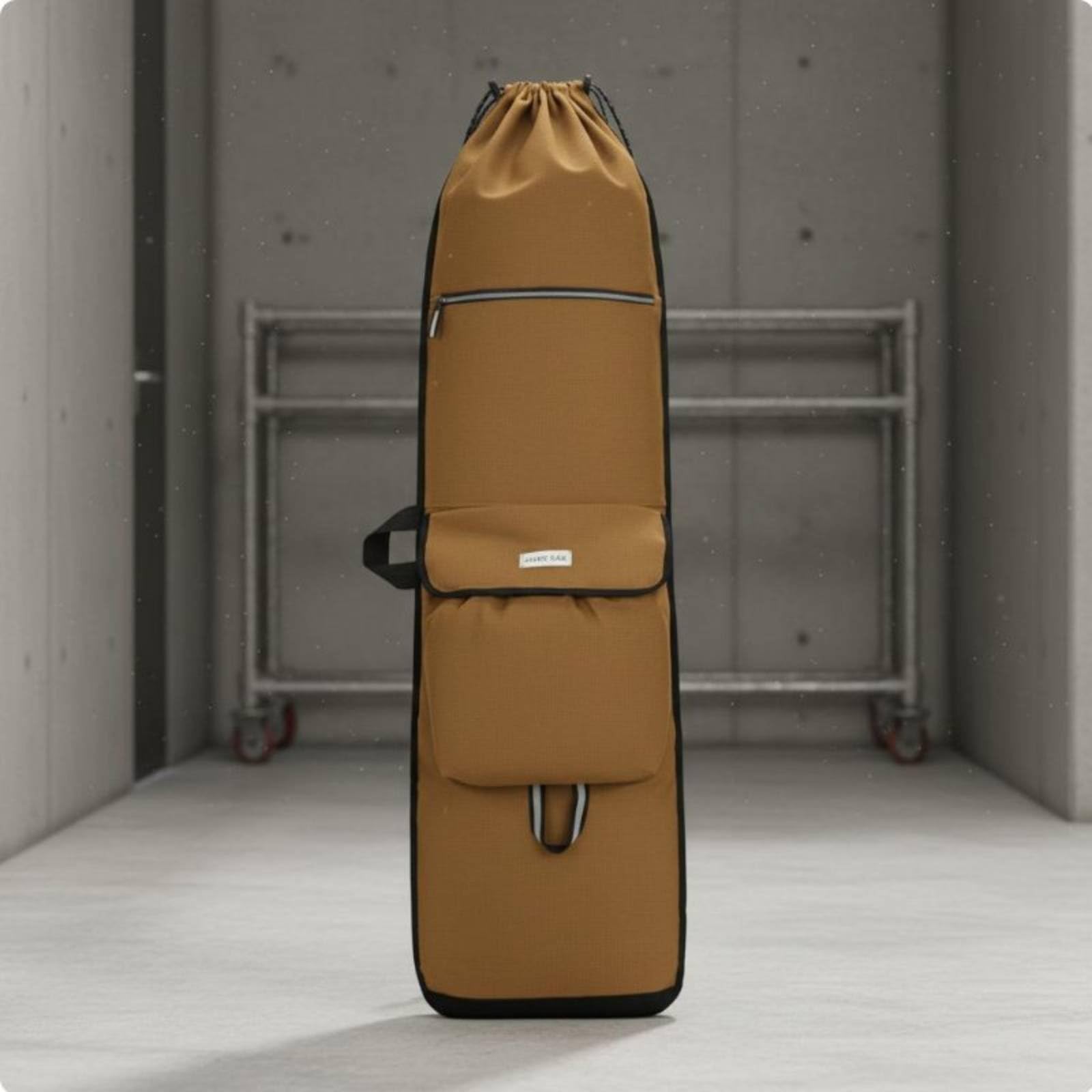Baoblaze Portaborse Skateboard Zaino Trasporto Sacco Porta Attrezzatura Outdoor Materiale Impermeabile Schienale Protettivo Capiente Adatta a Viaggi