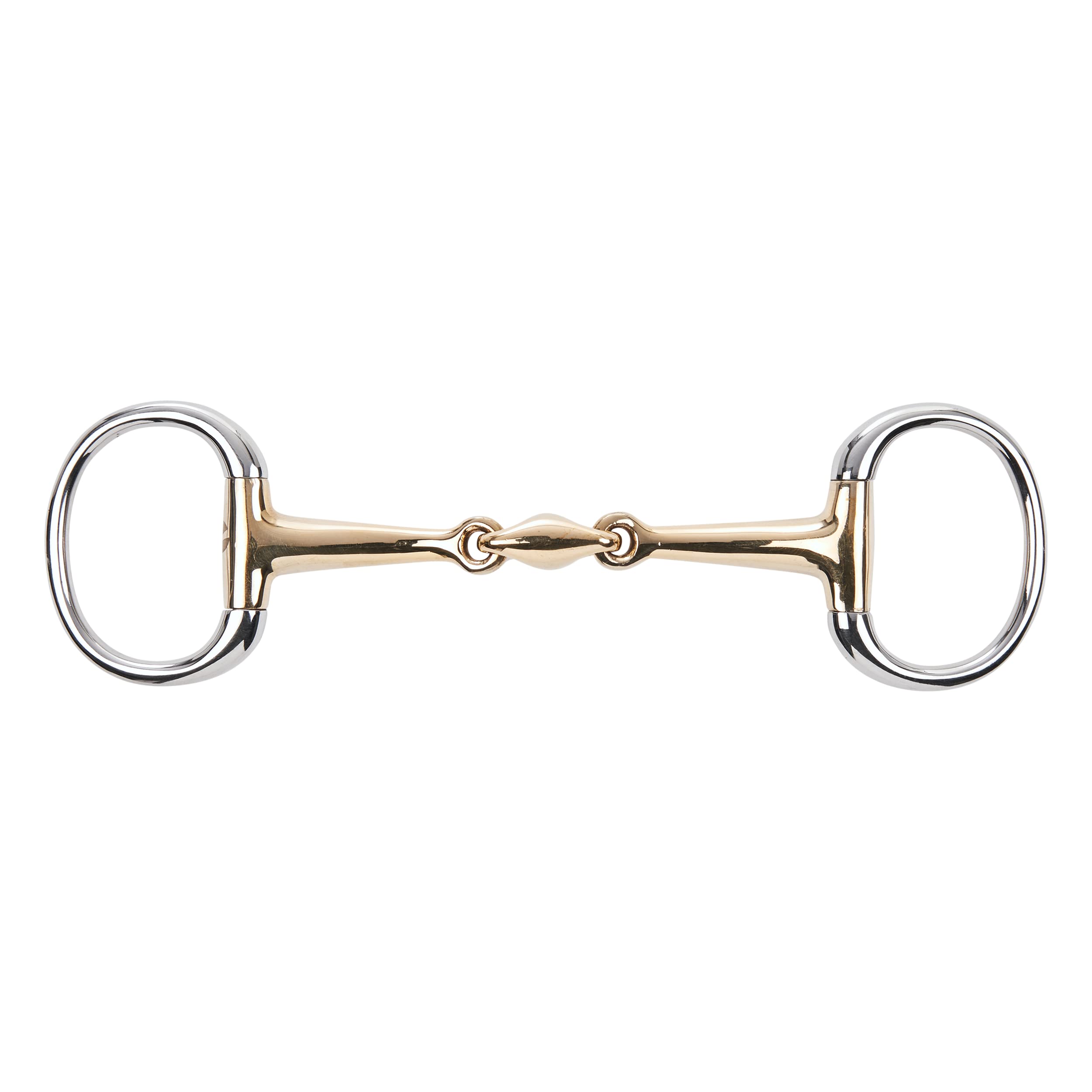 Unterleg-Olivenkopfgebiss KAUGAN® 14 mm, doppelt gebrochen