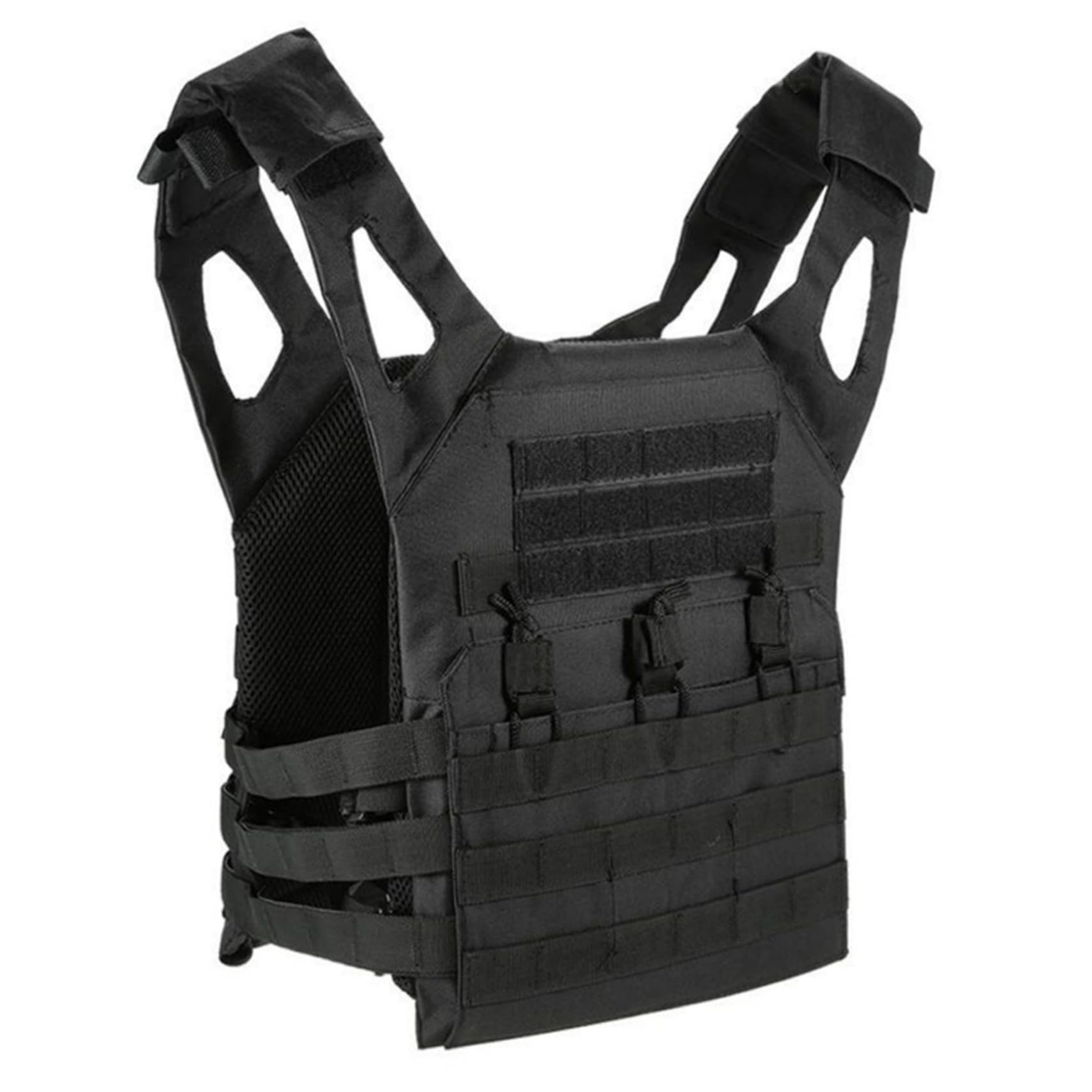 Chaleco antibalas, Chaleco táctico para Hombres y Mujeres, Portador de Placa de Seguridad Ligero de liberación rápida para Juegos de Guerra de Tiro de Paintball al Aire Libre
