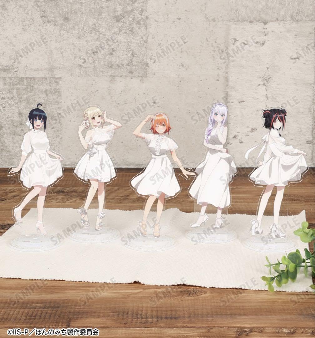 【匿名配送】ぽんのみち 描き下ろし 白ドレスver. くじ 河東ぱい セット ぽんのみち｜TVアニメ『ぽんのみち』描き下ろし 白ドレスver