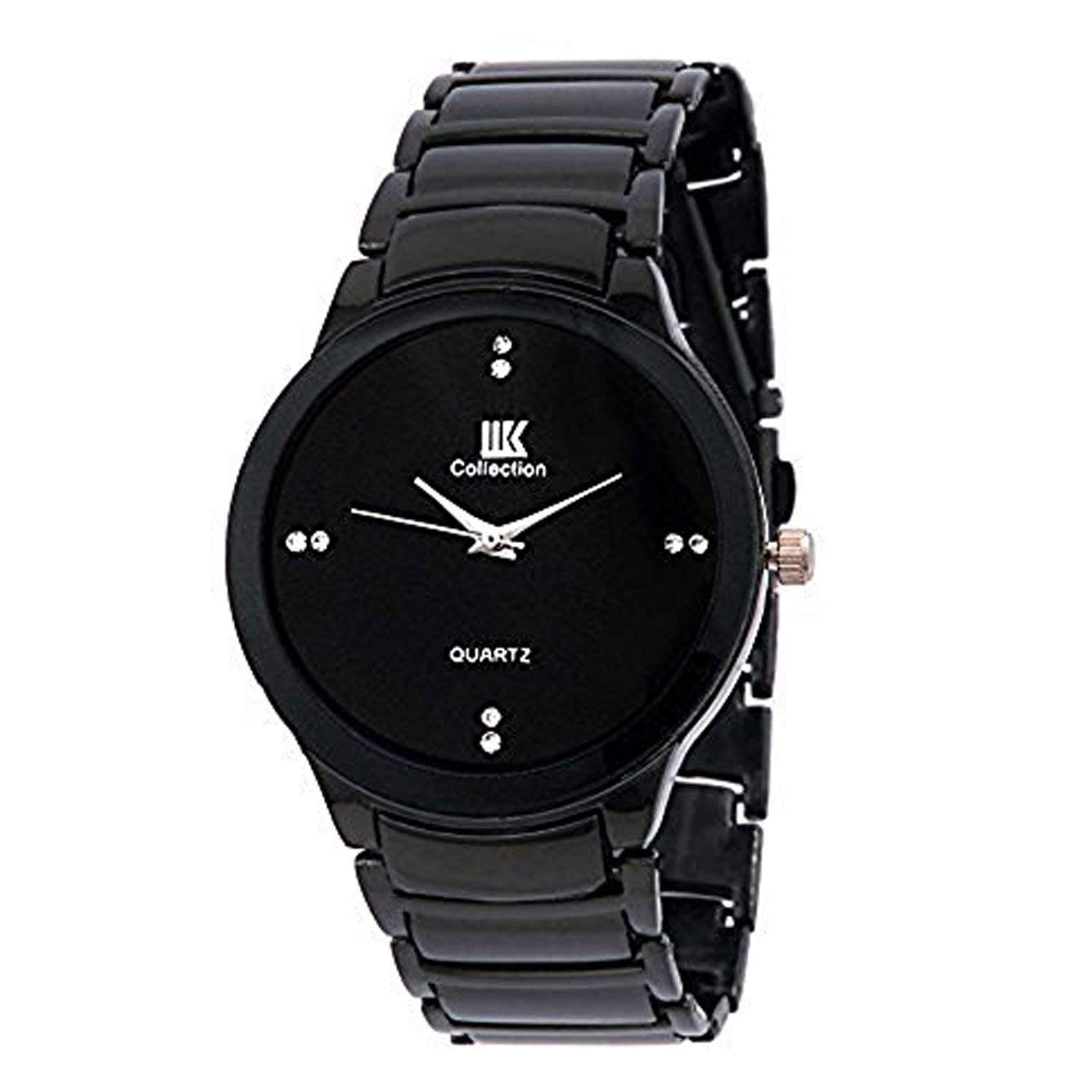 Geneva Jewel Black Dial Mens Quartz Analog Wrist Watch (B07SFK659B) Amazon Price History, Amazon Price Tracker