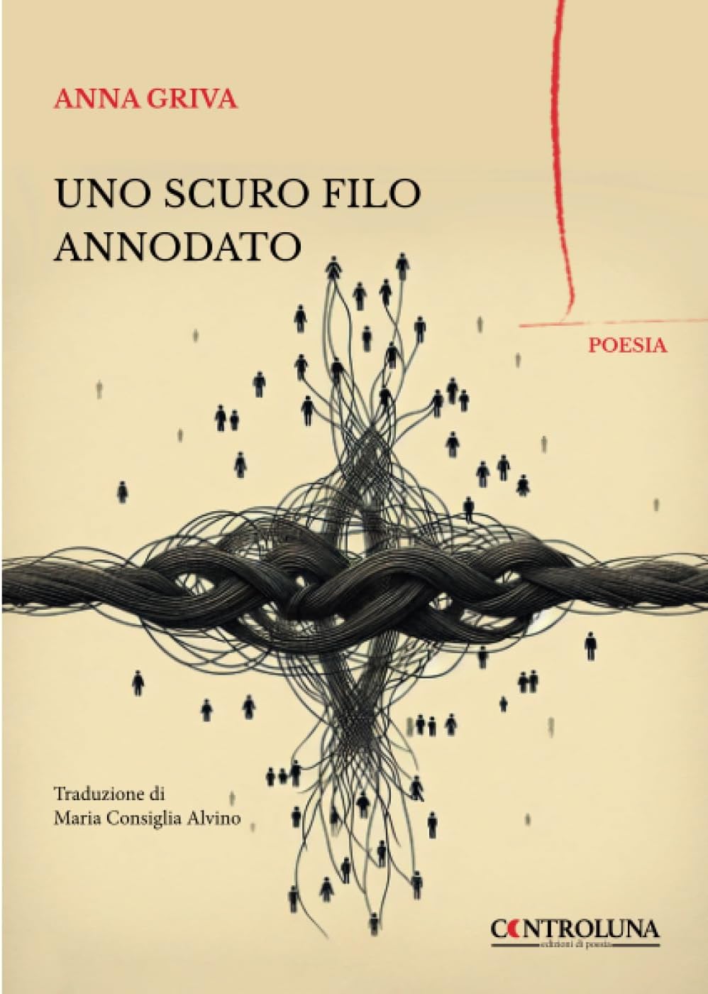 UNO SCURO FILO ANNODATO (Controluna)