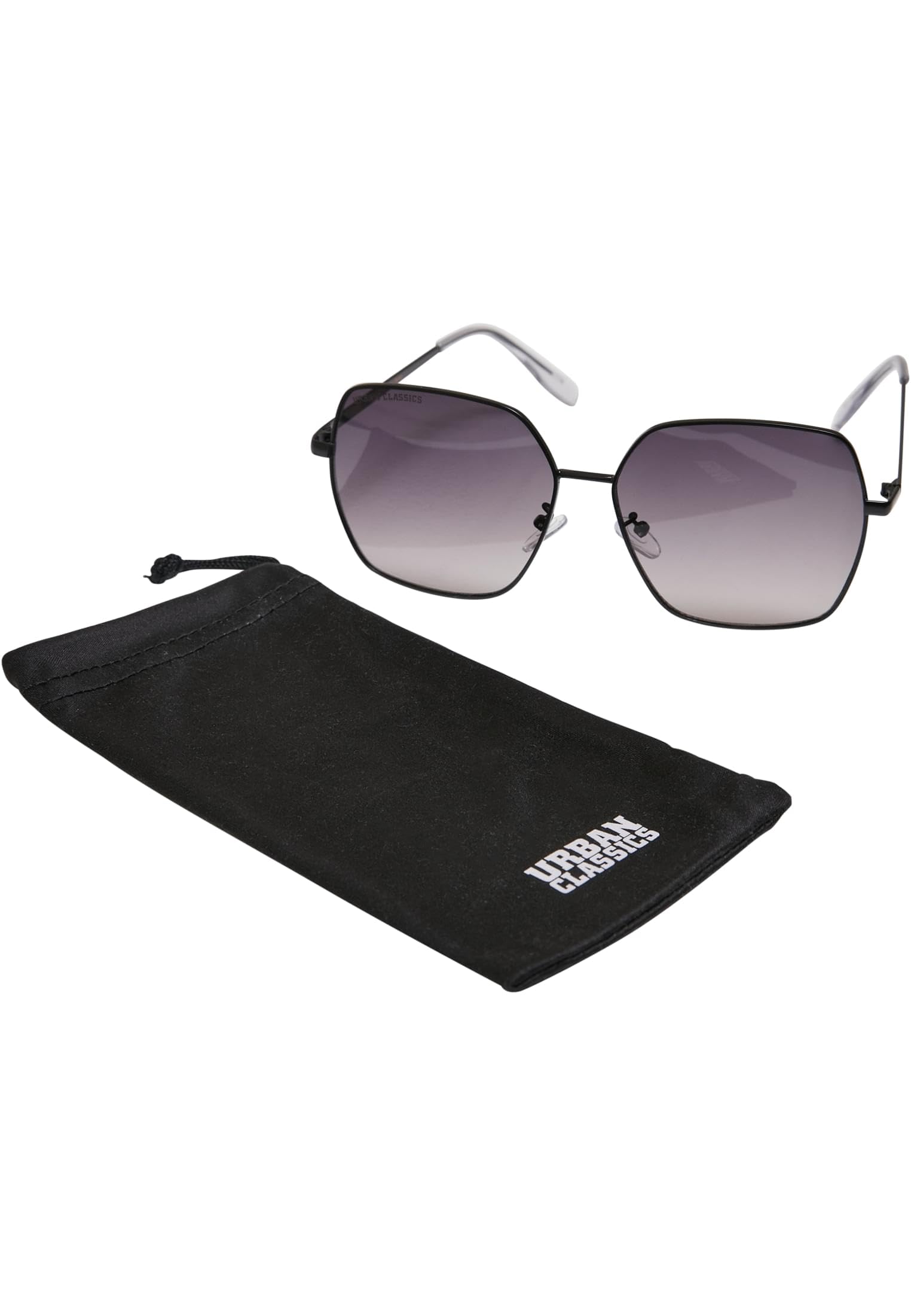 Urban Classics Indiana Sunglasses, Black/Black, One Size