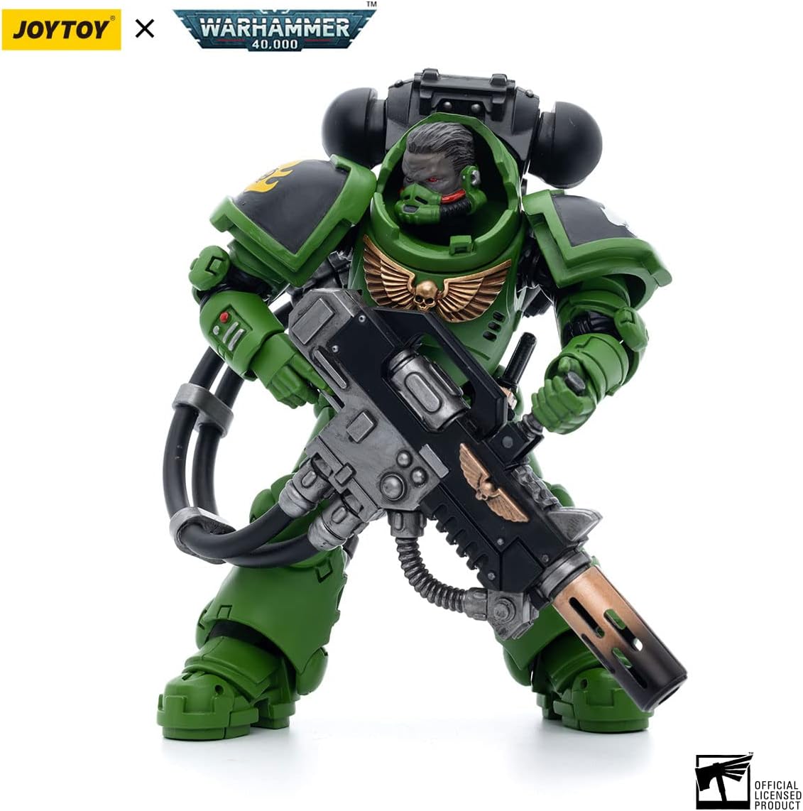 JOYTOY 1/18 Action Figures Warhammer 40K Mecha Model Salamanders Eradicators Brother T'Kren