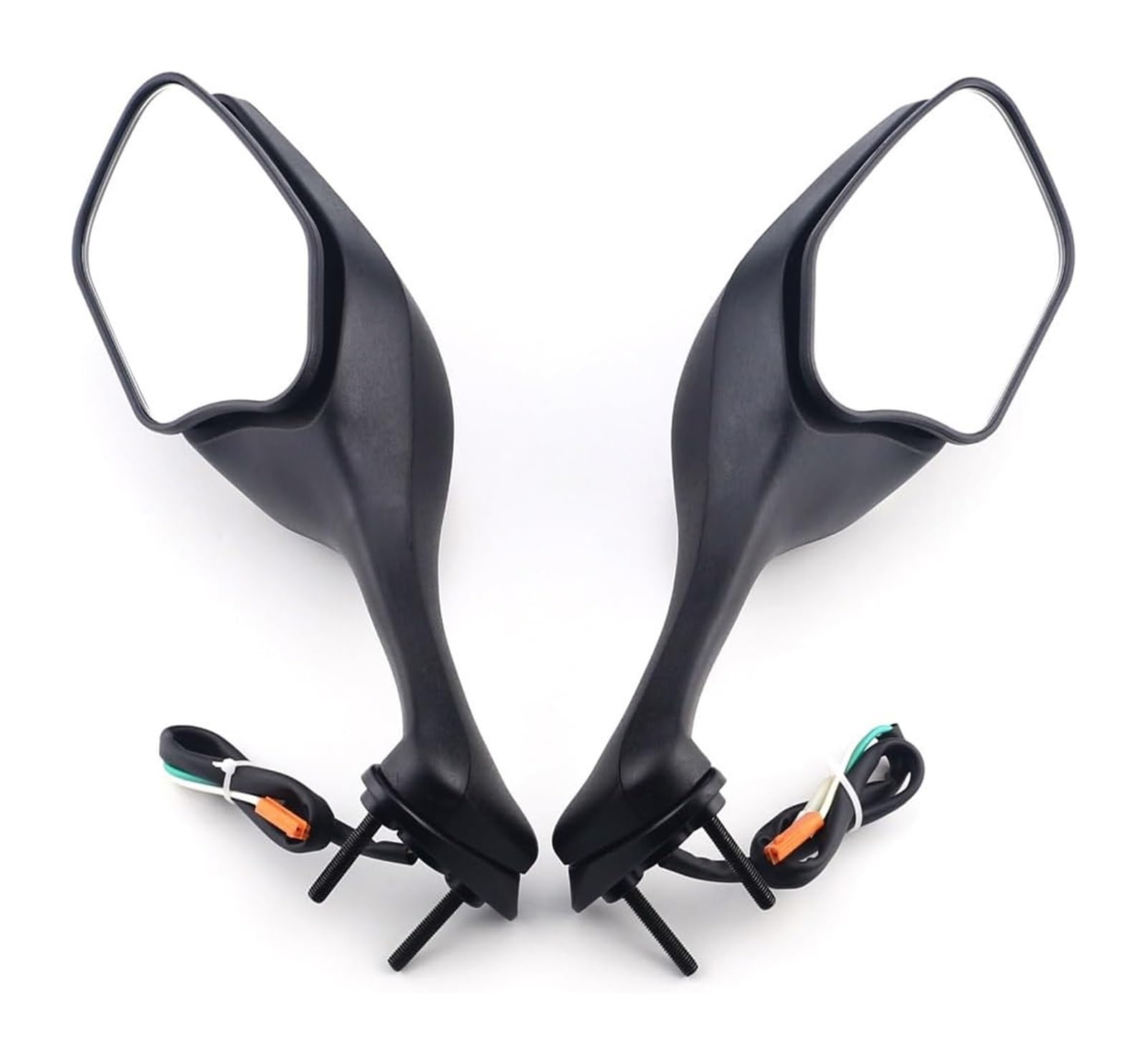Motocicleta para CBR1000RR 2008-2016 VFR1200 2010-2012 Motocicleta Retrovisores Espejos Luces Intermitentes Espejo Retrovisor(1)