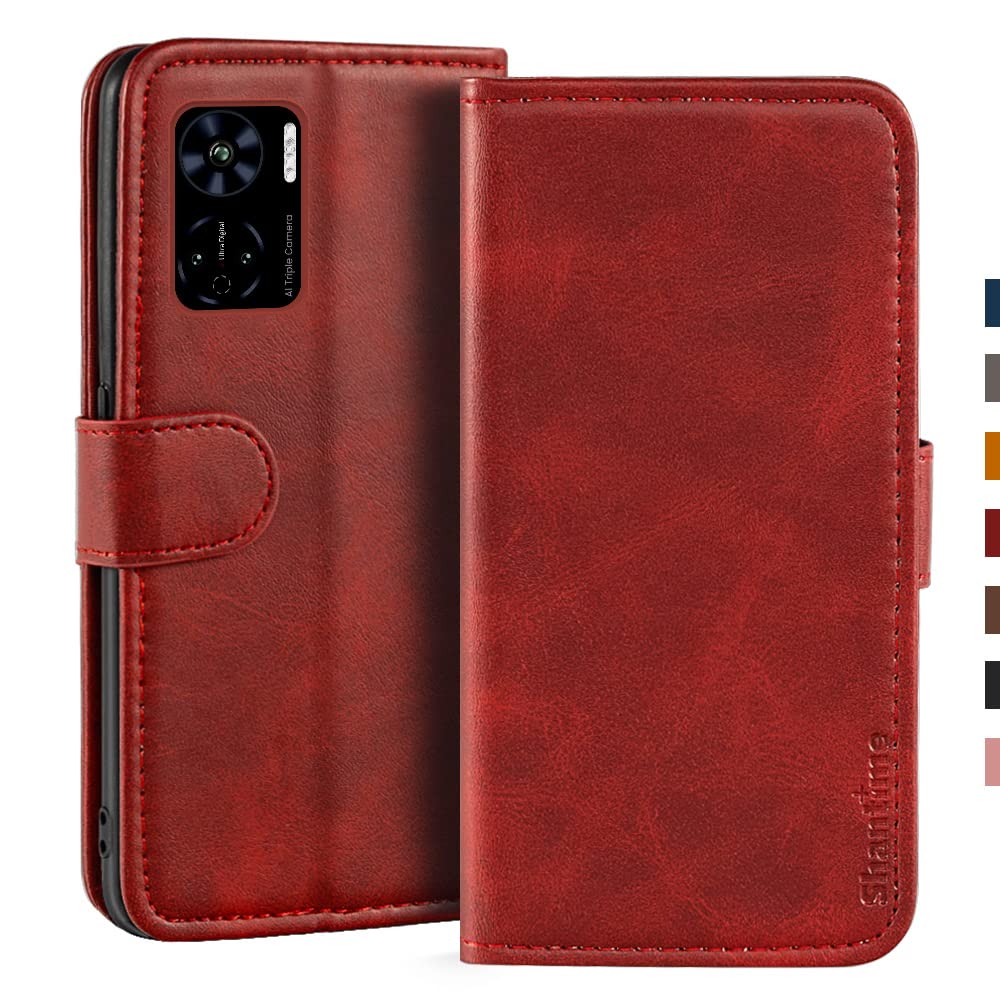 PU-Leder Handyhülle Mit Wildleder-Look Für HOTWAV Note 13 Pro – Klapphülle Mit Magnet & Kartenfächern In Rose Gold
