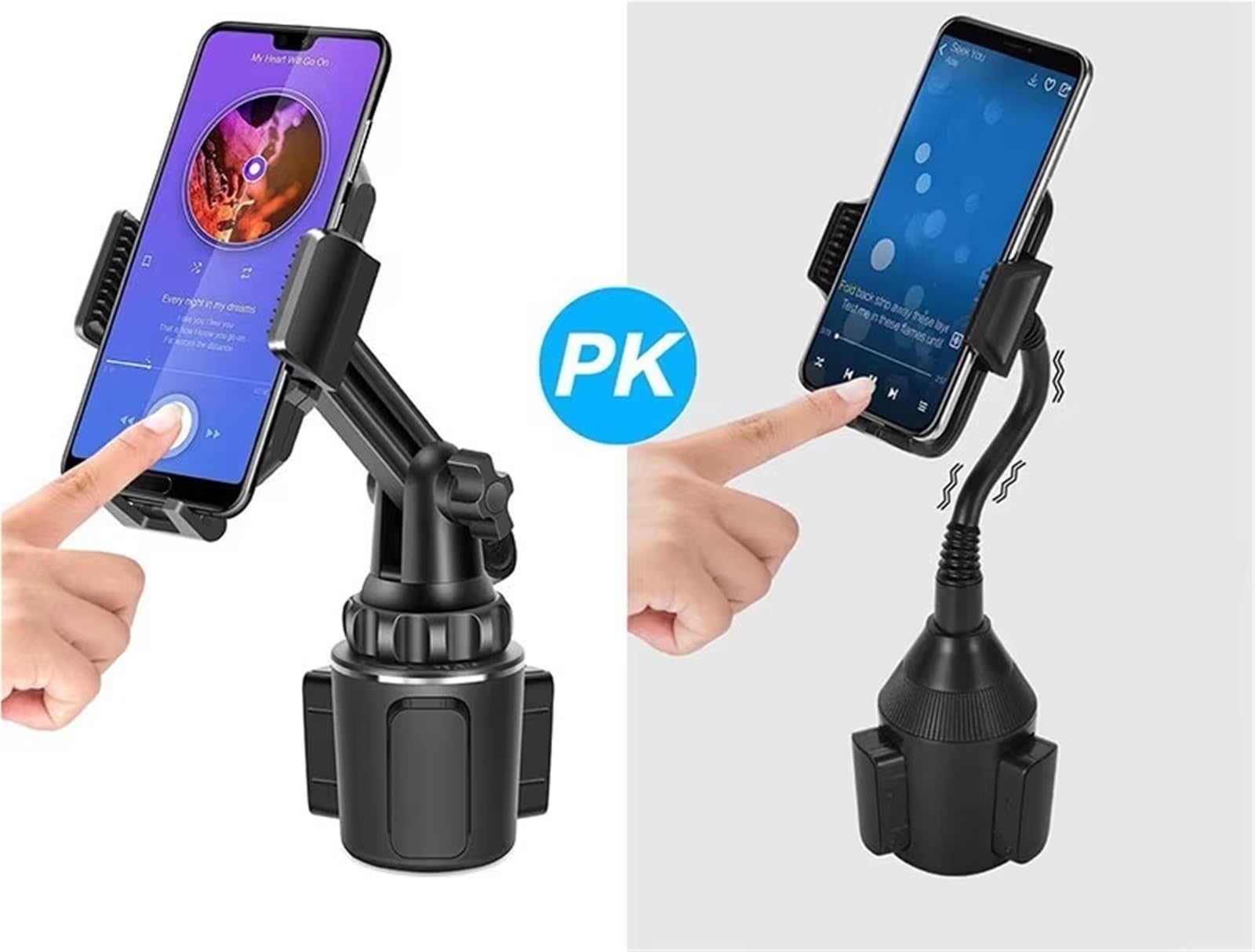 para iPhone 13 11 Soporte para Teléfono con Taza Coche Soporte Universal Móvil Soporte para GPS Ajustable Móvil Suporte Telemovel Carro