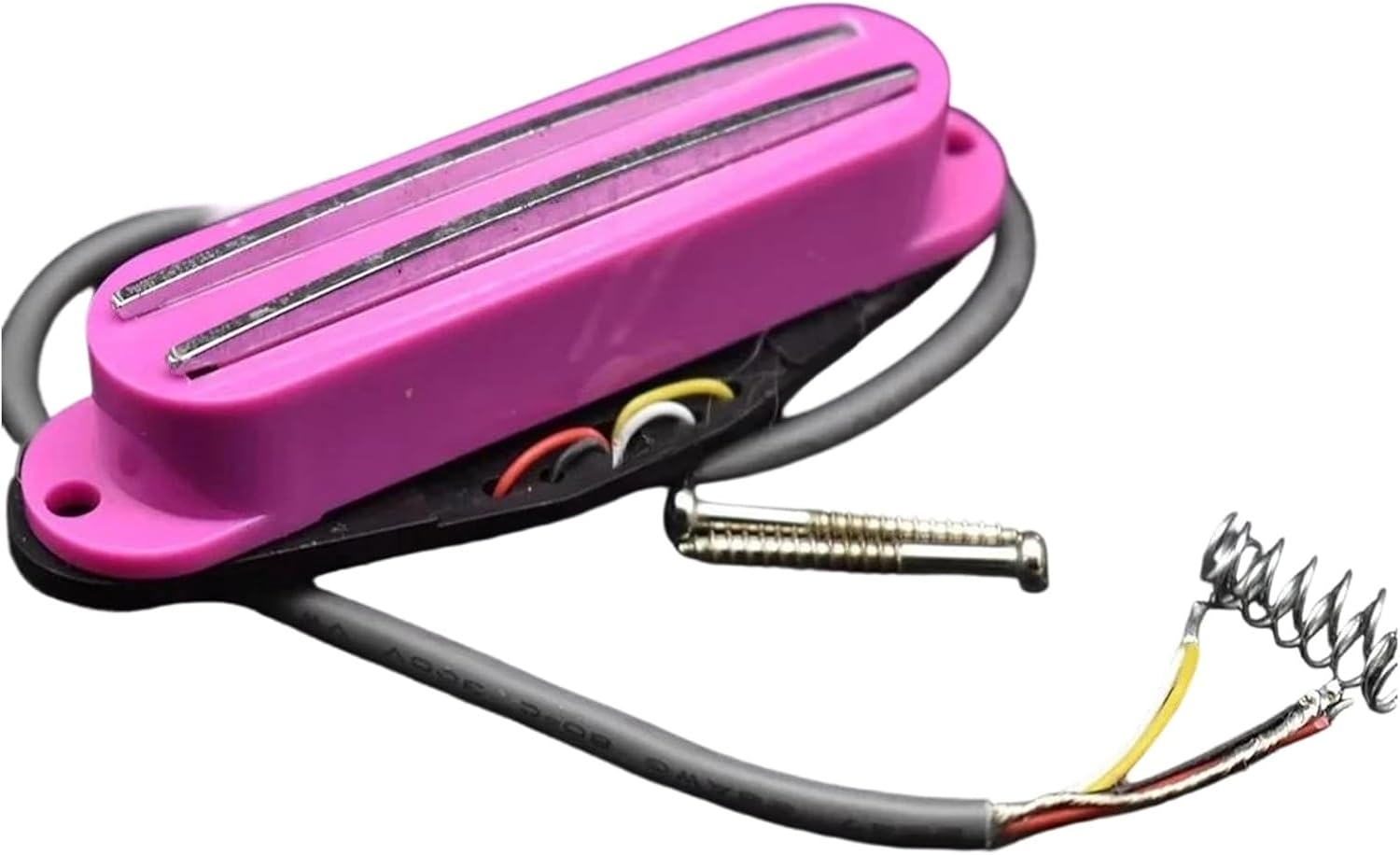 Acoustic Guitar Pickups Electric Acoustic Guitar Pickups Dual Coil Track Playing Instrument Accessories Colorful(Yellow)