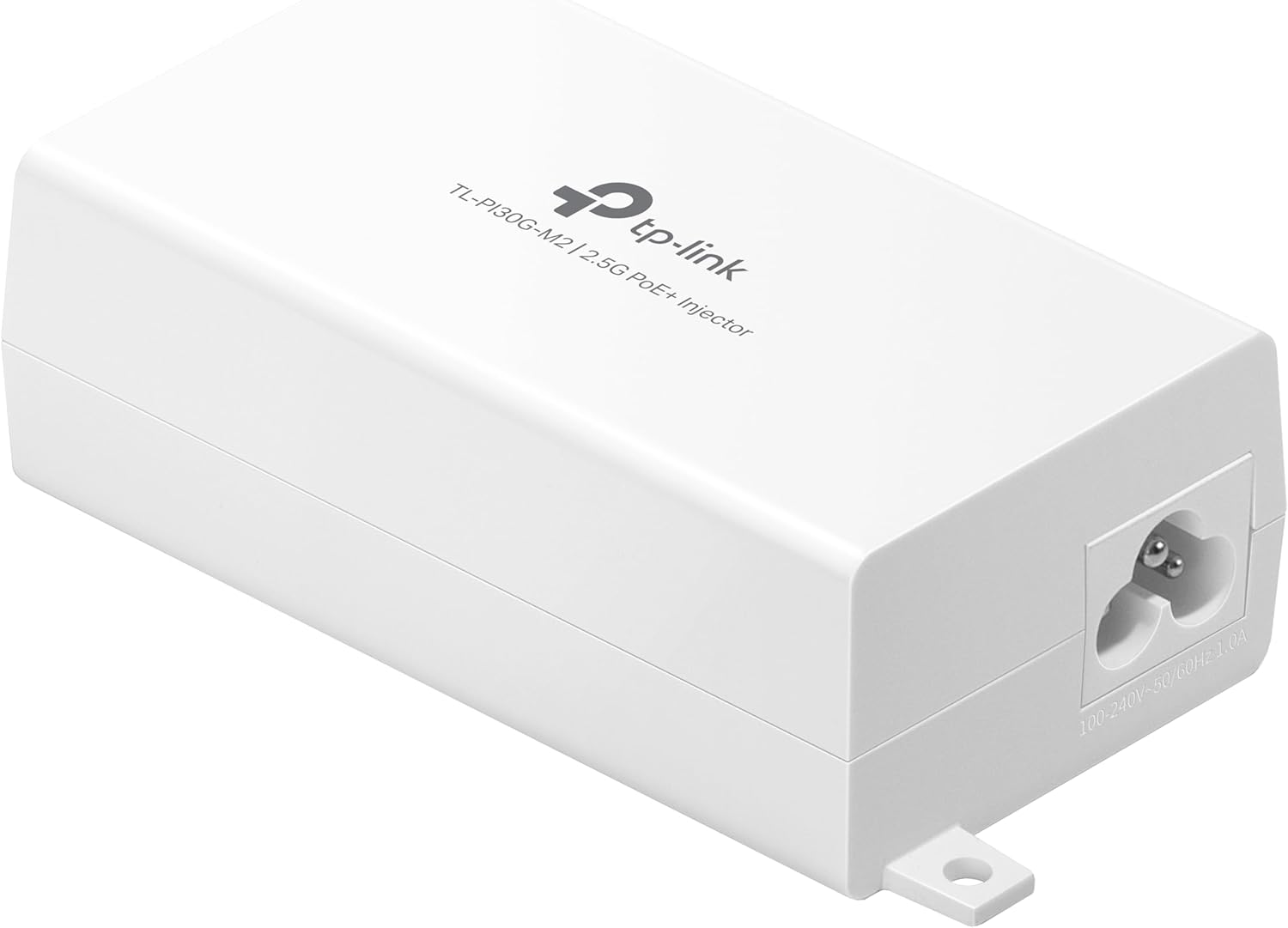 TP-Link TL-PI30G-M2 | IEEE 802.3at/af 2.5G + Injector | Non- to Adapter | Supplies up to 30W | Plug & Play | Desktop/Wall-Mount | Power Over Ethernet | Distance Up to 328 ft. | UL Certified
