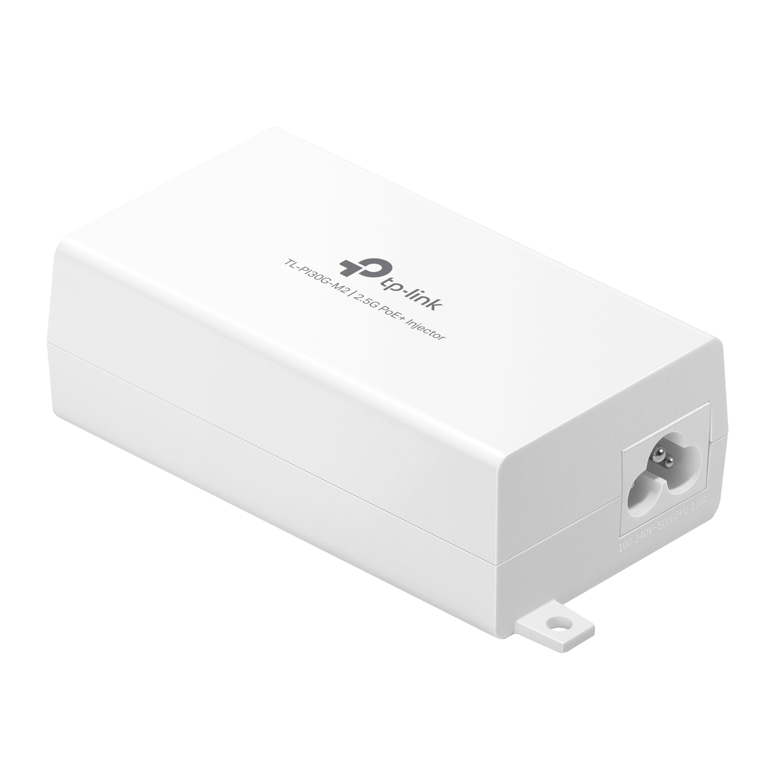 TP-Link TL-PI30G-M2 | Injecteur PoE+ IEEE 802.3at/af 2.5G | Adaptateur non PoE vers PoE | Alimentation jusqu'à 30 W | Plug & Play | Montage sur bureau/mural | Alimentation par Ethernet | Distance