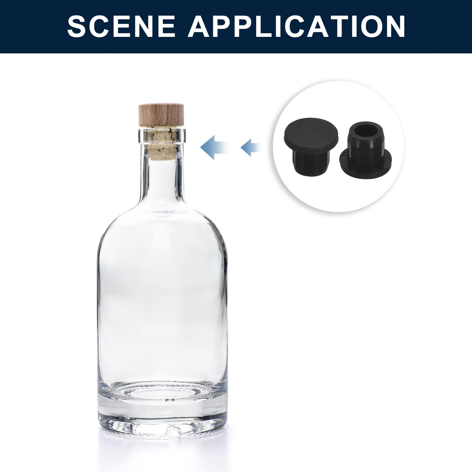 Tappi Per Fori In Gomma H11 - 12 Pezzi Nero Per Fori 11mm, Impermeabili E Resistente Al Calore - Foto 6