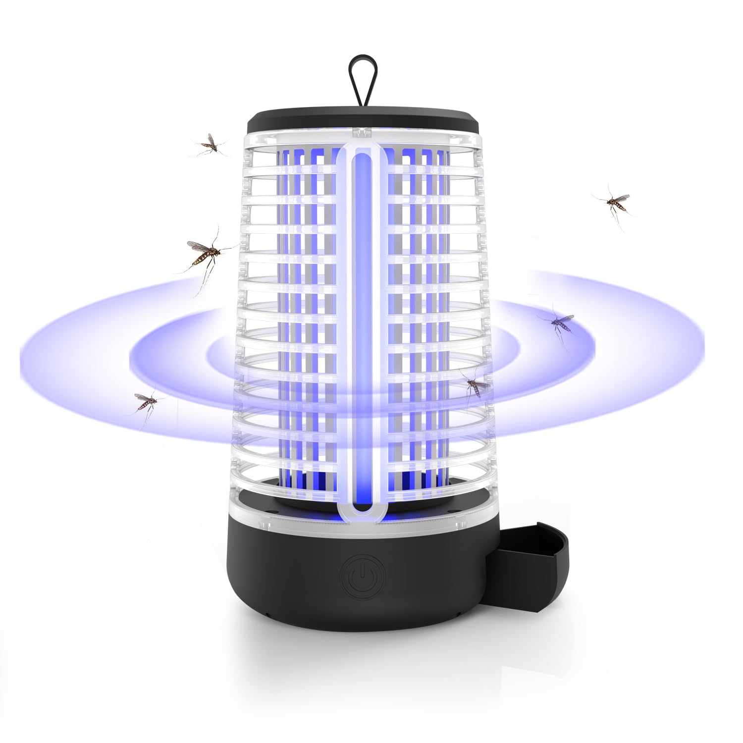 Lampada Antizanzara,20W 2000V Effettiva Antizanzare,zanzariera elettrica, Elettrico per Giardino Domestico Cucina Interna ed Esterna, Campeggio, Mosche, Falene, Insetti Zanzare
