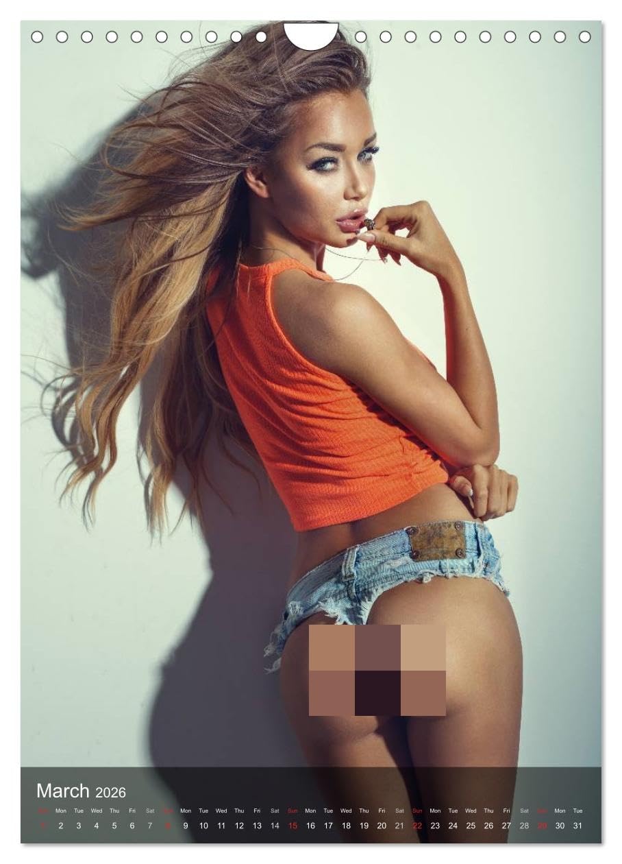 Erotica. Hot Girls and Summer Feelings (Wall Calendar 2026 DIN A4 portrait), CALVENDO 12 Month Wall Calendar: Erotic moments and sensual beauties for the whole year